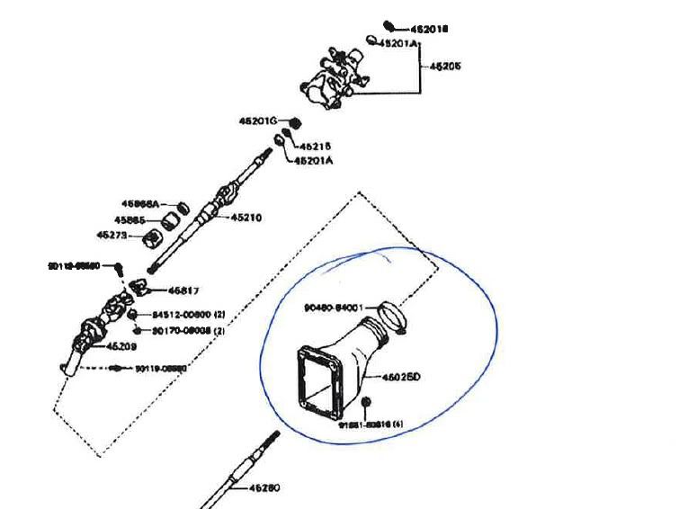how to replace steering column boot. Supra Forums